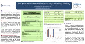 Myomectomy Blood Conservation Bundle