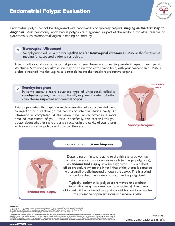 Endometrial Polyps Evaluation