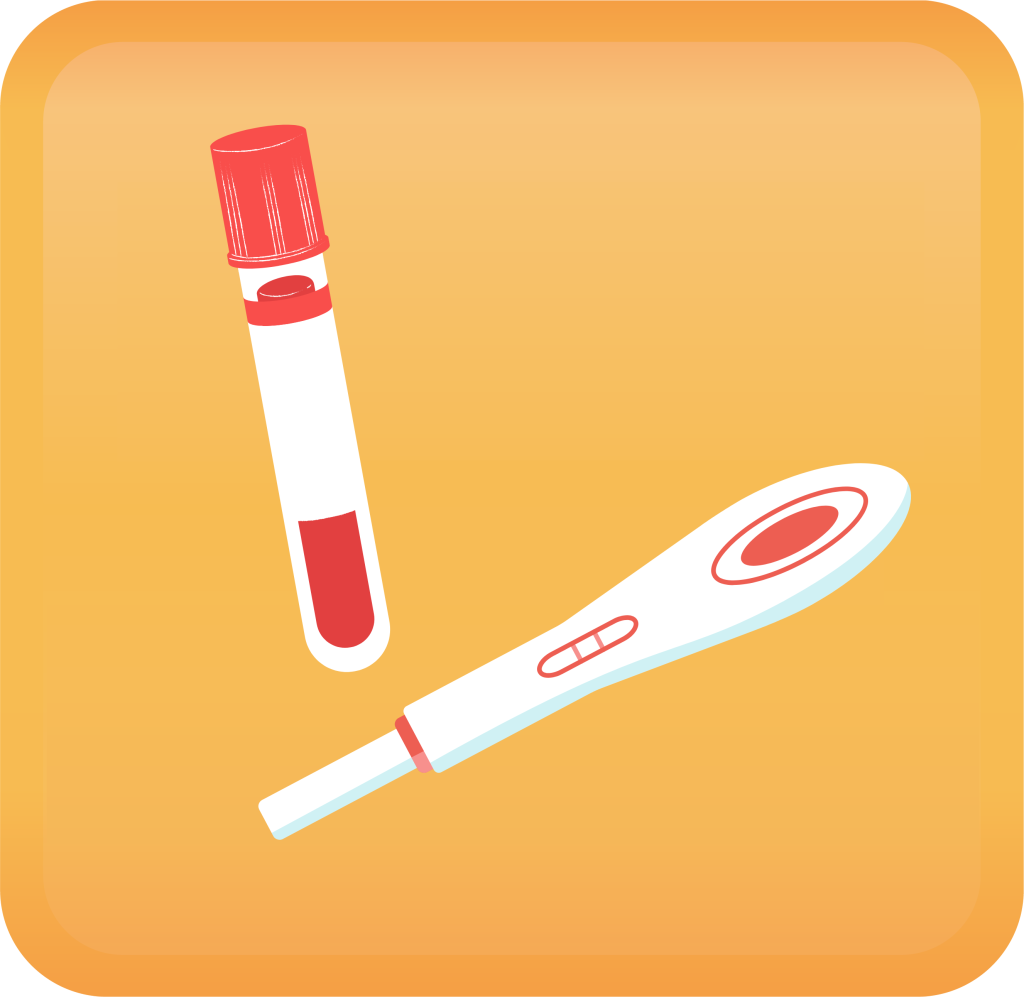 Diagnosis and Early Days of Pregnancy Handout Button
