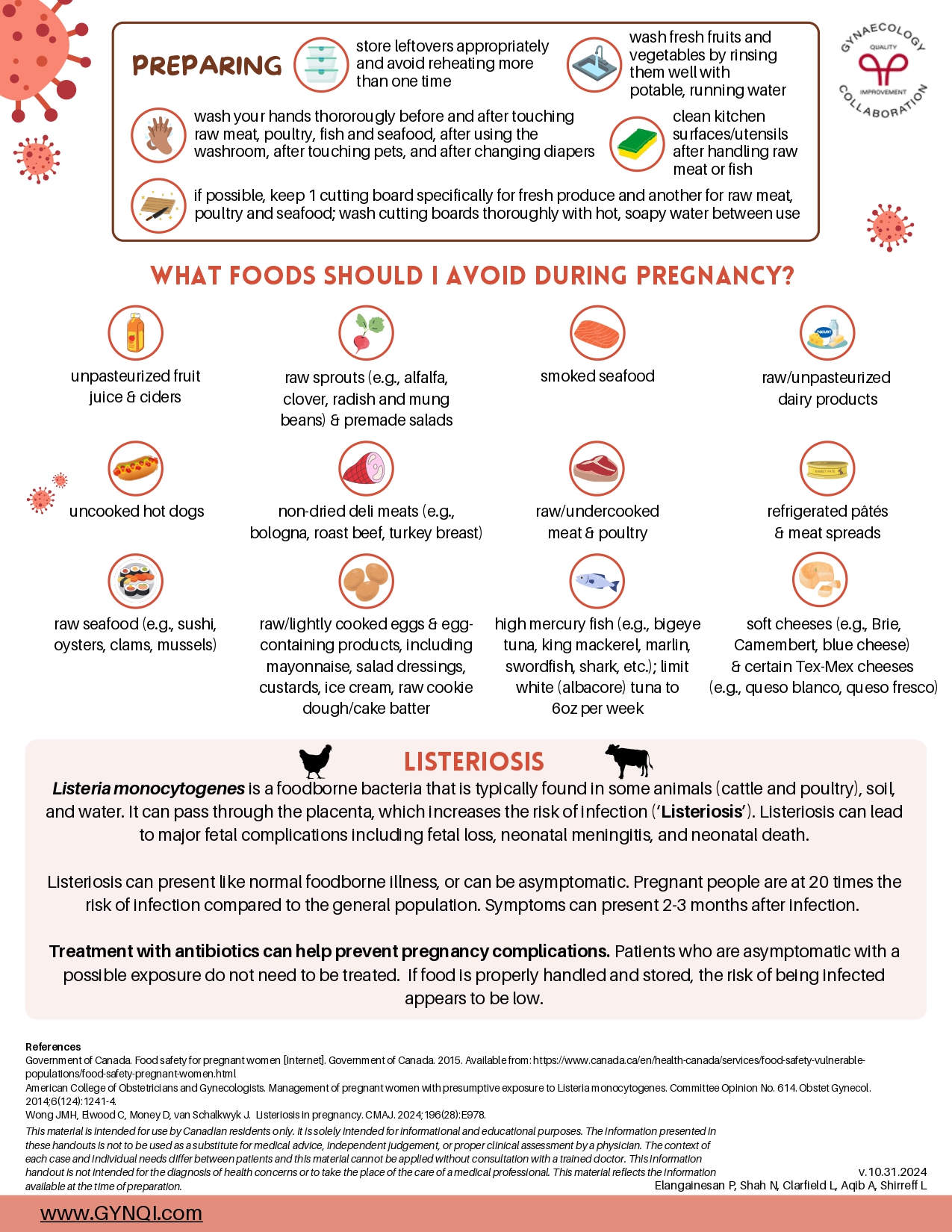 Foods to Avoid and Foodborne Illnesses