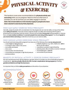 Physical Activity & Exercise